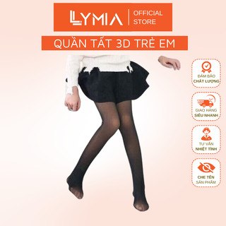 Quần tất trẻ em LYMIA 3D đánh lừa thị giác cho bé gái từ 3 đến 12 tuổi cực chất TE01