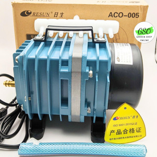 Máy bơm oxy - máy sủi công nghiệp cho cá cảnh aco-005 -75w tặng 8m dây oxy + 8 cục sủi