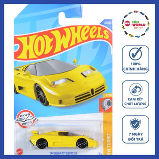 Xe mô hình hot wheels basic '94 bugatti eb110 ss hct67.