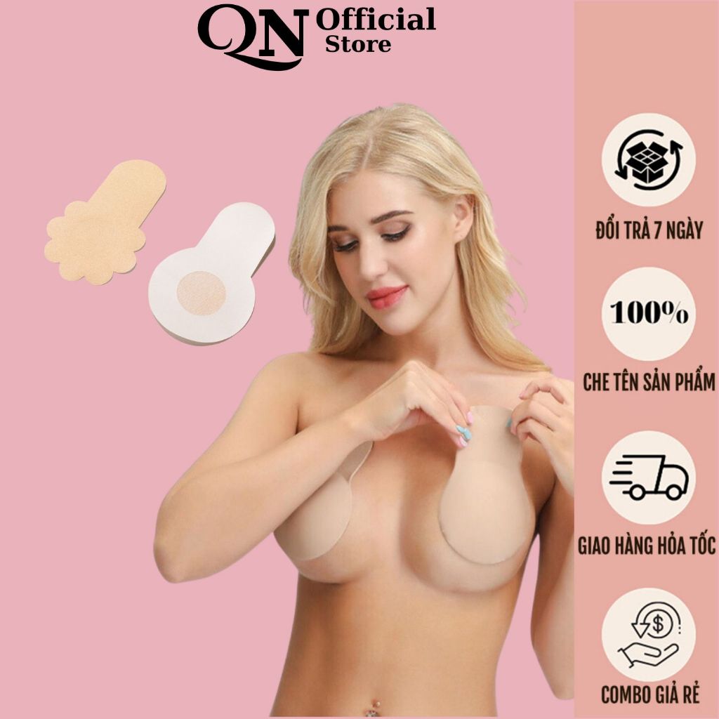 Set 10 Miếng Dán Ngực Siêu Dính Kéo Nâng Ngực CLOVER Dùng Một Lần - 227