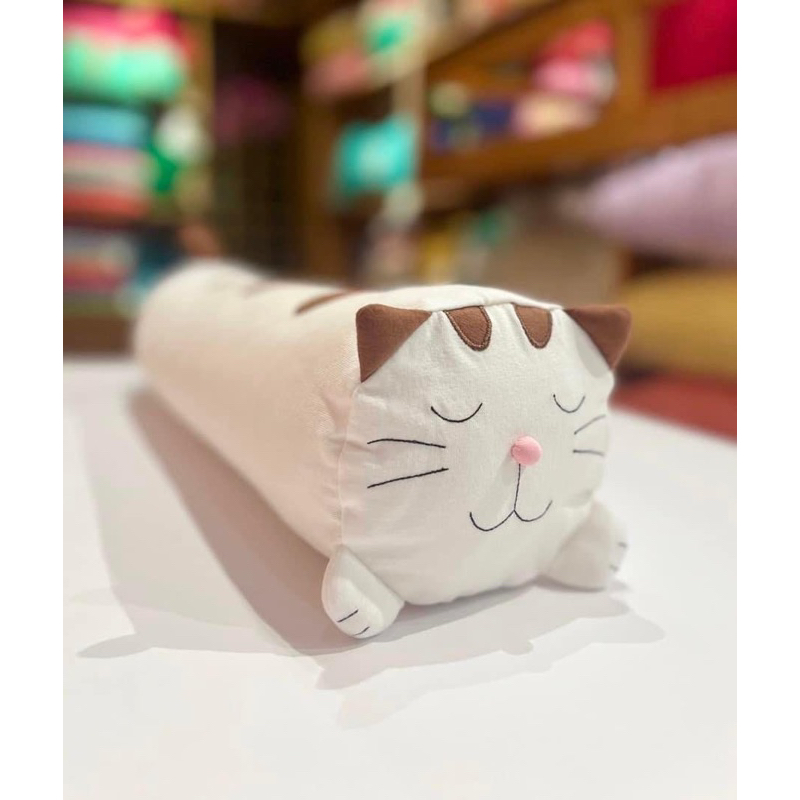 Gối ôm mèo 48cm Hikosen