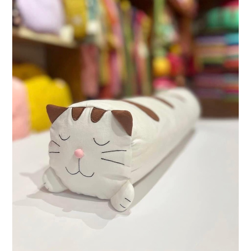 Gối ôm mèo 48cm Hikosen