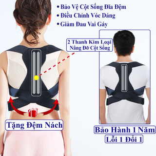 Đai Chống Gù Lưng Cột Sống Andego Đủ Size Cho Trẻ Em Và Người Lớn Hỗ Trợ Cải Thiện Vóc Dáng Có Bảo Hành 1 Đổi 1