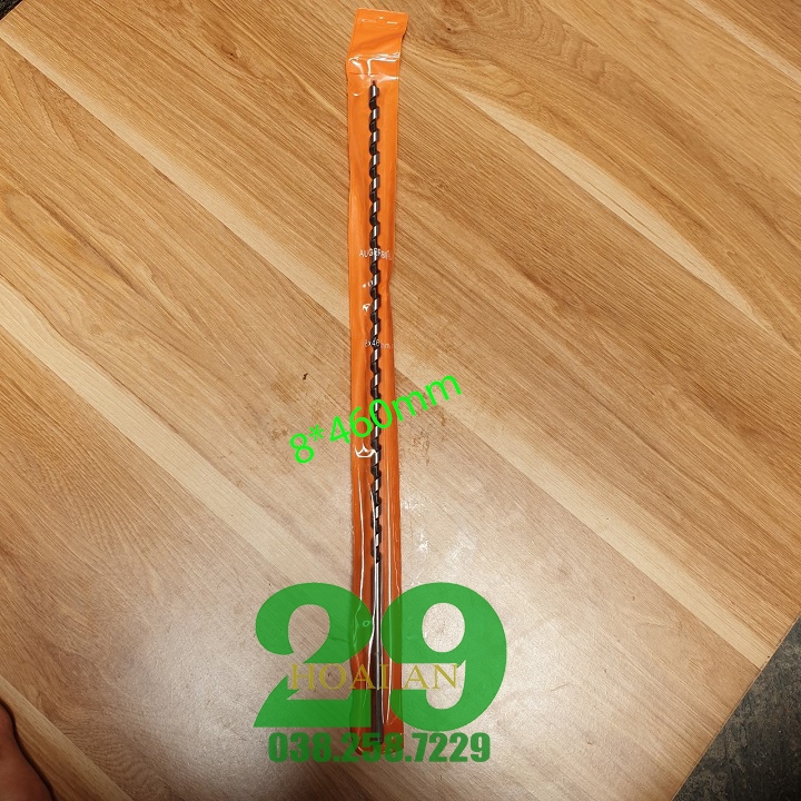 Bán lẻ - Mũi khoan gỗ xoắn ốc đủ size từ 6mm-25mm dài 460mm có đầu định tâm