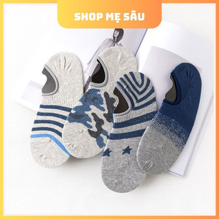 Tất lười Nam, tất hè nam, tất cotton Caramella - Shop Mẹ Sâu
