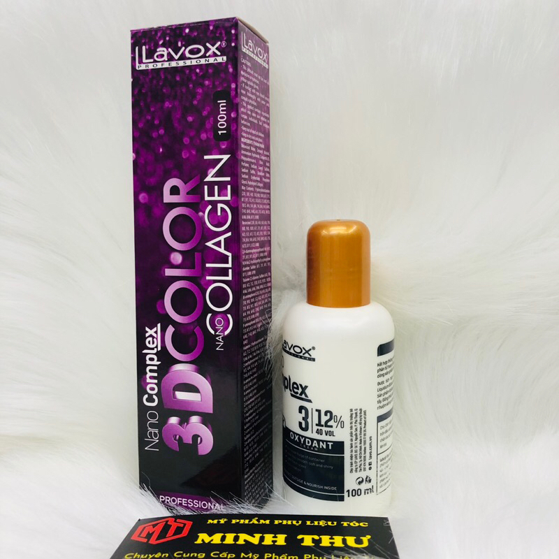 Thuốc Nhuộm Lavox Collagen 3D 100ml - Đủ Màu