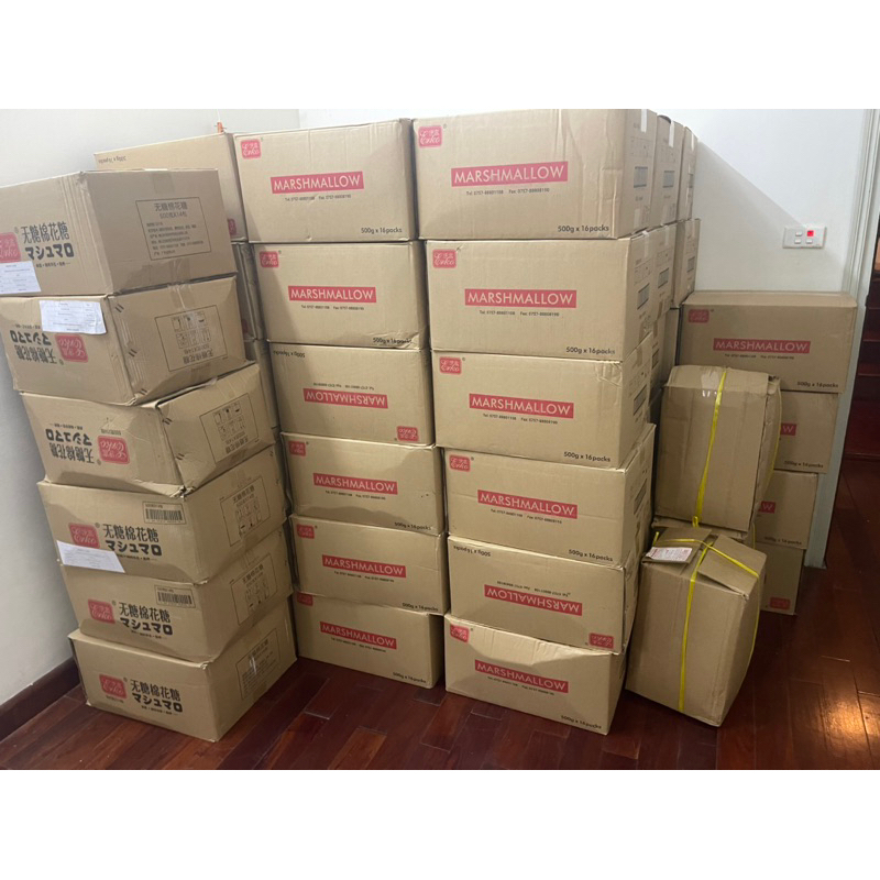 Kẹo Marsh Mallow Trắng  gói 500g