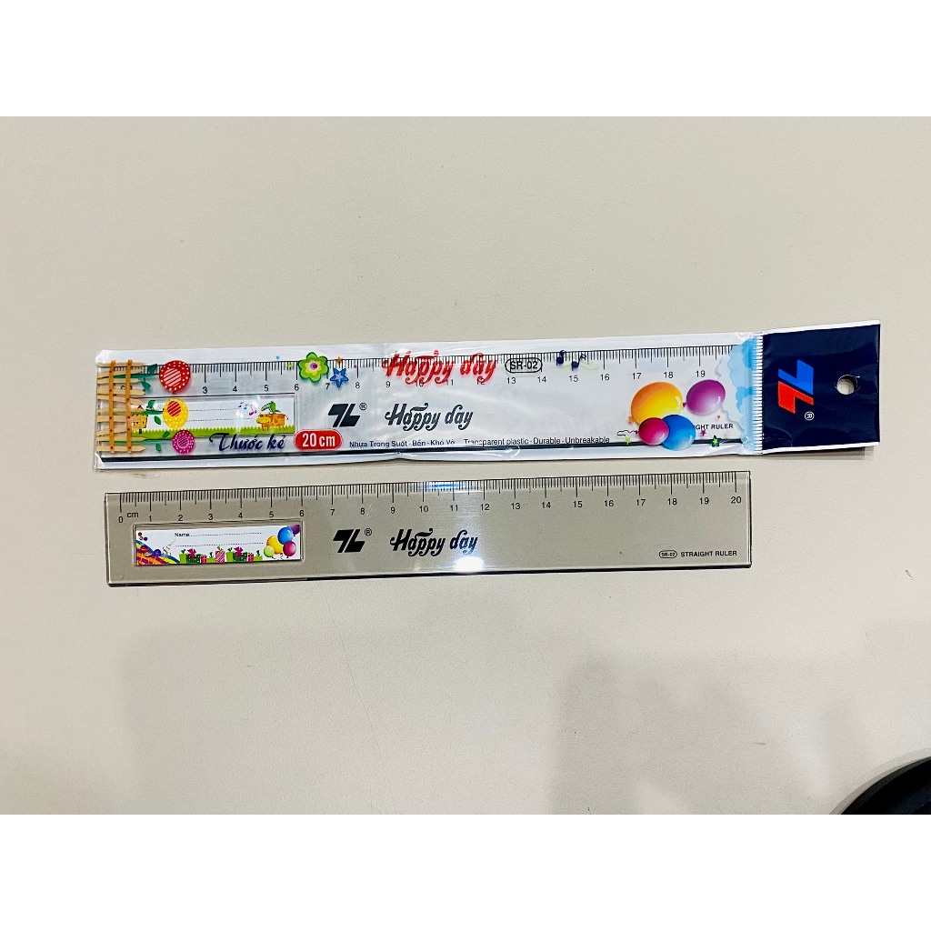 Thước thẳng cho học sinh 20-30cm SR02/03