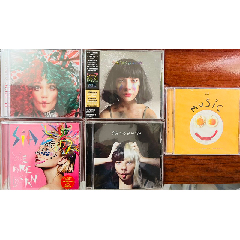 Các albums Sia - CD used