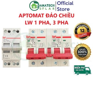 Aptomat đảo chiều 1 pha 3 pha chính hãng | Cầu dao đảo chiều chất lượng cao