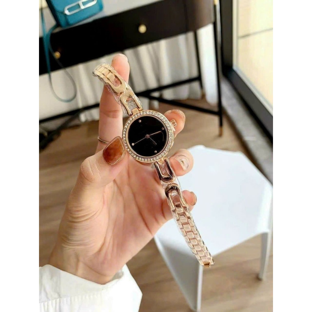 Đồng hồ nam nữ dây kim loại TB375 chống nước bảo hành