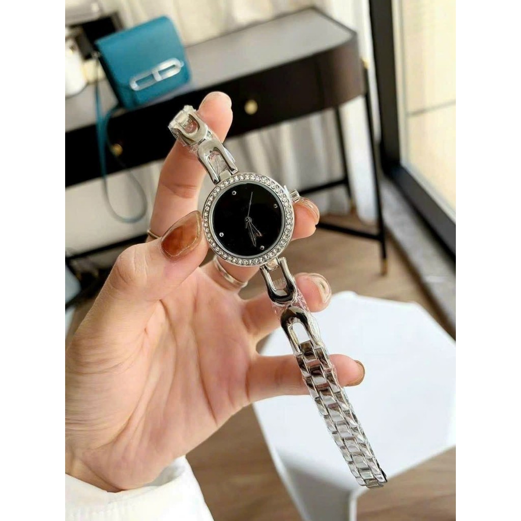 Đồng hồ nam nữ dây kim loại TB375 chống nước bảo hành