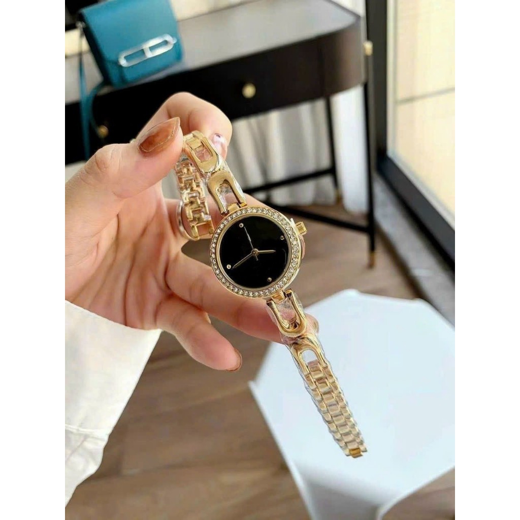 Đồng hồ nam nữ dây kim loại TB375 chống nước bảo hành