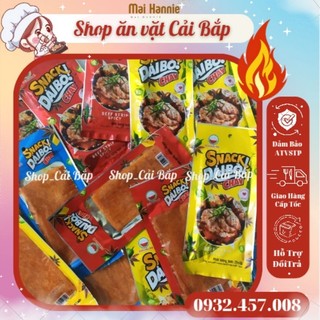 Snack dải bò chay dẻo dẻo cay cay gói 25g