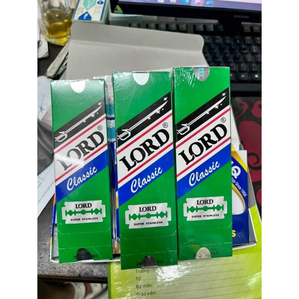 10 Lưỡi Dao Lam Spa, Dao Lam Cạo Râu Spa