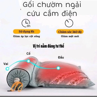 Gối thảo dược ngải cứu chạy điện