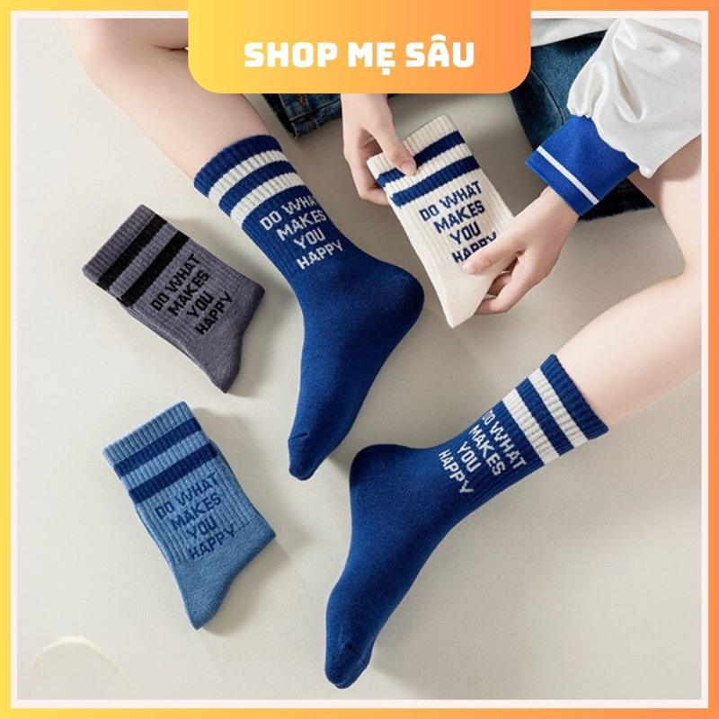 tất cao cổ cho bé trai bé gái, tất thể thao cho bé từ 3-15 tuổi - Shop Mẹ Sâu