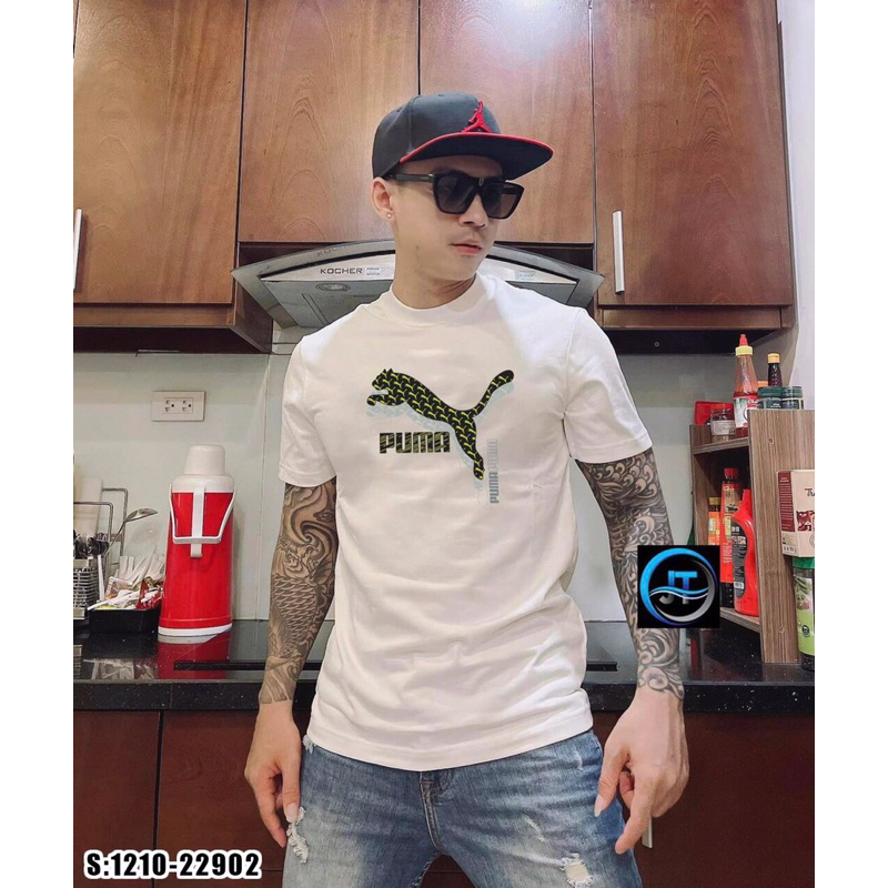 Áo thun phông Pu.ma in ấn siêu xing lên hình quá đã. ảnh thật_1210