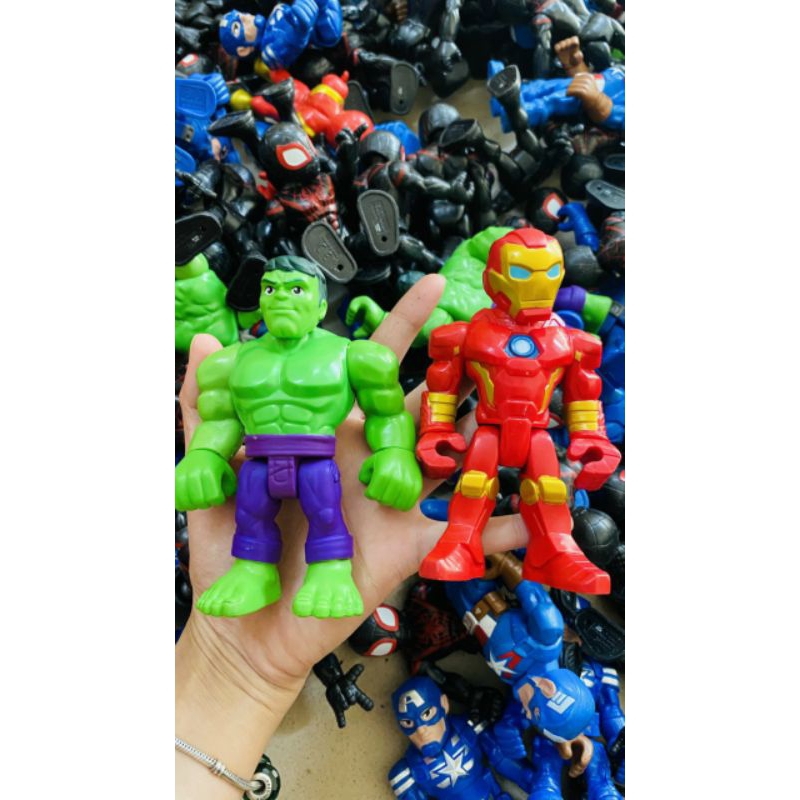Nhân vật chính hãng xuất dư VNXK nobox Bộ mô hình nhân vật Avenger - Hàng chính hãng Hasbro