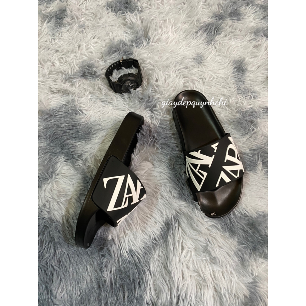 ⚡TREND ⚡ Dép nam Nữ quai ngang thời trang , Dép Z A R A phong cách thời trang