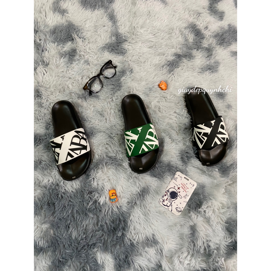 ⚡TREND ⚡ Dép nam Nữ quai ngang thời trang , Dép Z A R A phong cách thời trang