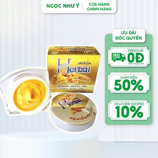 Kem nghệ vàng herbal cream turmeric 5g thái lan - chính hãng