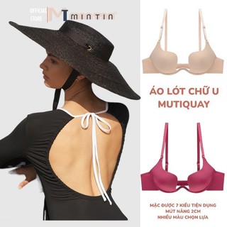 Áo ngực Multiway chữ U, mặc nhiều kiểu, Áo ngực chống tuột mút dày