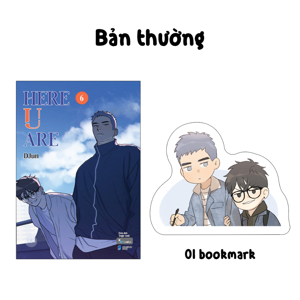 Sách - TẬP 6 TẬP CUỐI Here U Are -  DJun