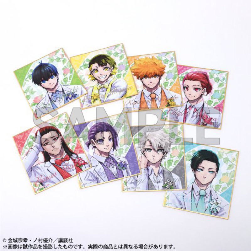 Pack nhân phẩm shikishi Blue Lock triển lãm