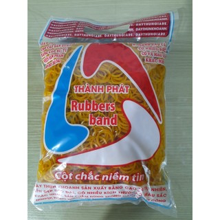 1 bịch Dây thun vàng size lớn (bịch 500g)