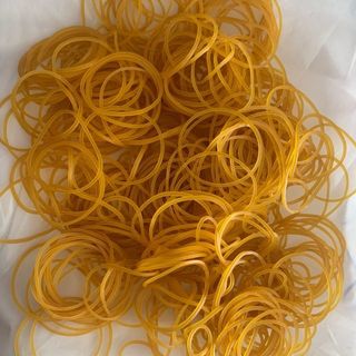 1 bịch Dây thun vàng size lớn (bịch 500g)
