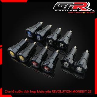 Che lỗ sườn tích hợp khóa yên revolution monkey125