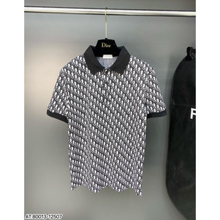 ÁO Polo nam DIO cổ tròn bẻ tiết tay ngắn phong cách trẻ trung chuẩn from