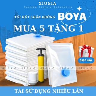 Túi hút chân không BOYA túi đựng quần áo chăn ga gối chuyên dụng