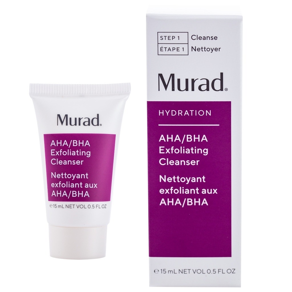 Sữa Rửa Mặt Tẩy Da Chết, Cấp Nước Dịu Nhẹ Murad AHA/BHA Exfoliating Cleanser