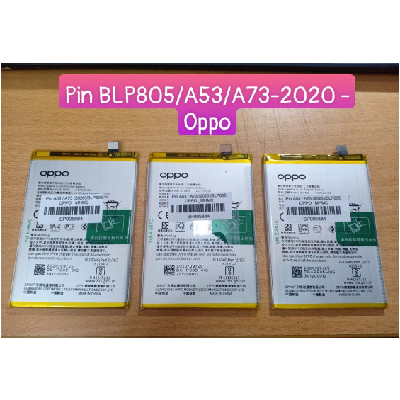 Pin Oppo BLP803 / A53/Realme C17 / Realme V3 / Realme 7I / Realme Q3I / Realme NARZO30 -5G