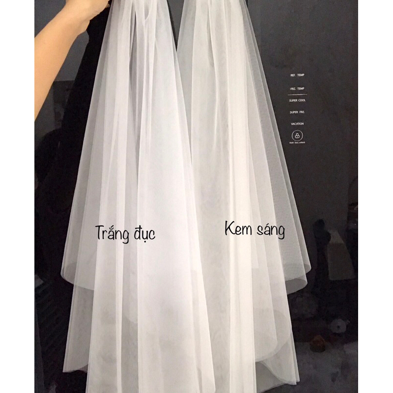 Lúp cô dâu có sẵn lược cài đính đá hạt trai TH06