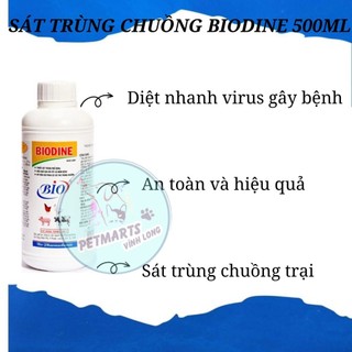 DUNG DỊCH SÁT TRÙNG CHUỒNG TRẠI BiO 500ml