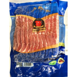 Kitchen star ba rọi xông khói smoked bacon