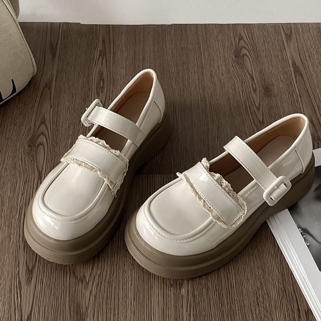 Giày búp bê nữ đế cao KORI phong cách Hàn Quốc - Giày lolita nữ xinh xắn cao cấp