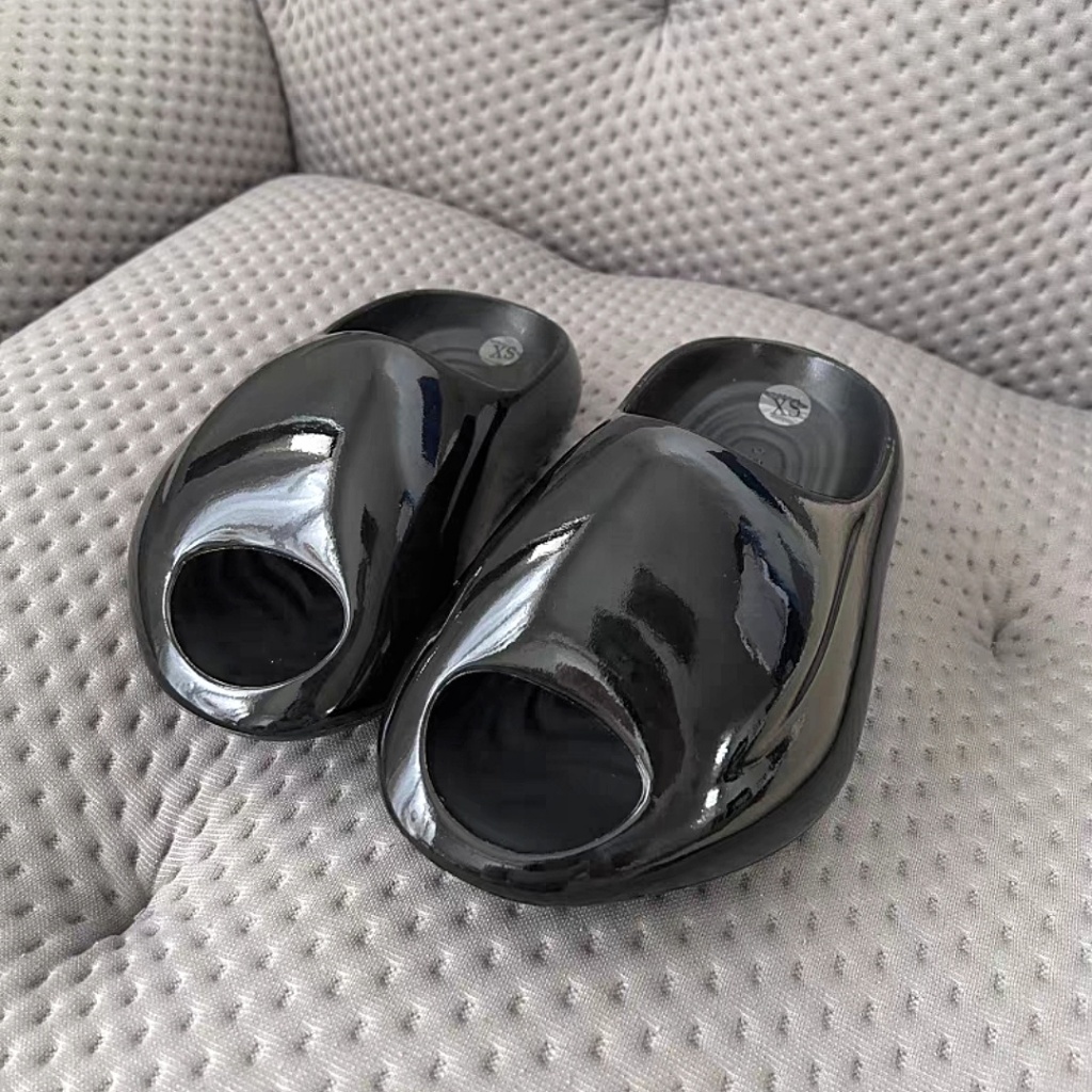 Dép bánh mì nữ nam Vesel bản bóng siêu phẩm fullbox - Dép nam nữ cool ngầu và trendy