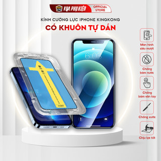 Kính cường lực iphone KK tự dán ,KTMStore có khuôn đủ mã từ 7P , 11Prm, 12Prm, 13Prm 14promax 15Promax.Vua Phụ Kiện