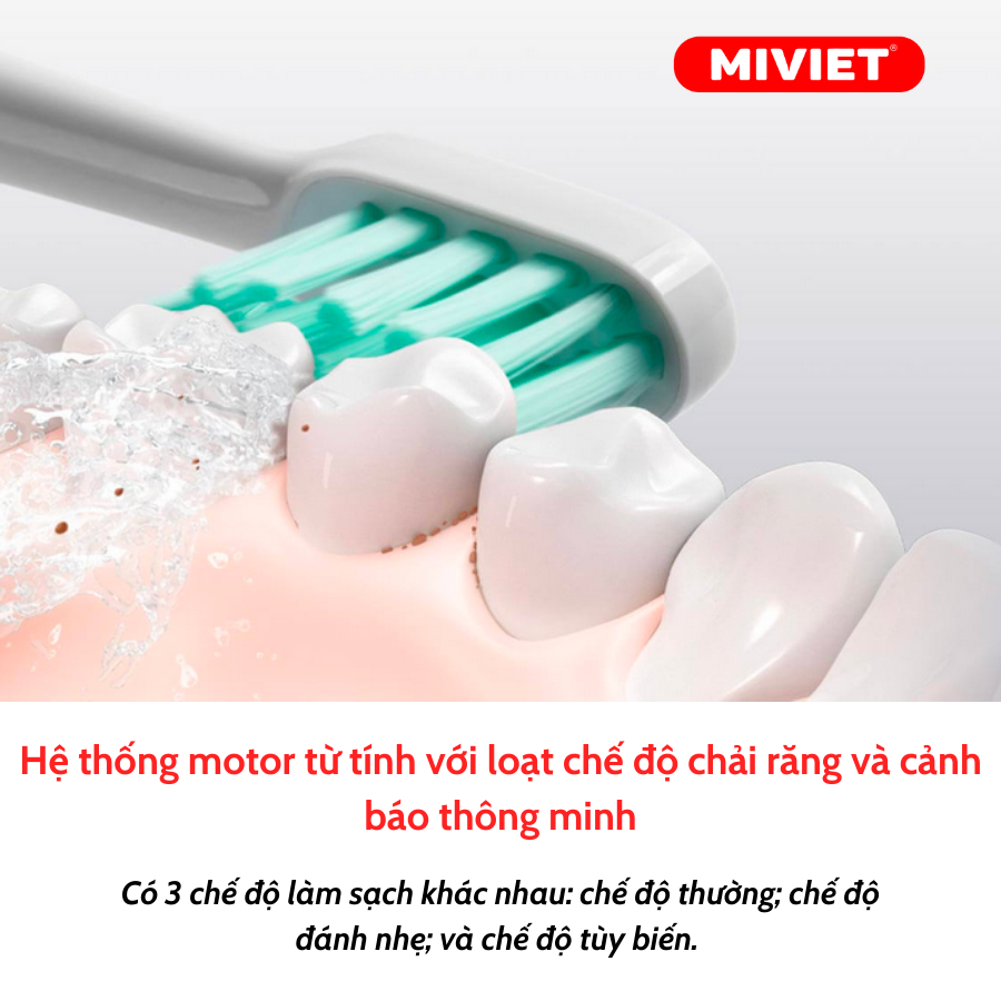 Bàn chải điện thông minh Xiaomi Mijia Sonic T500  - Hàng chính hãng