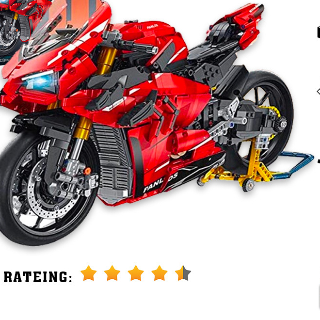 Mô hình NONmô hình technic tỉ lệ mô hình 1:5 2129PCS , BẢN ĐẸP SIÊU CHI TIẾT