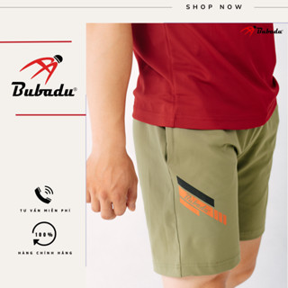   CHÍNH HÃNG BUBADU  QUẦN CẦU LÔNG BUBADU XANH BỘ ĐỘI Q02 CHÍNH HÃNG BUBADU 