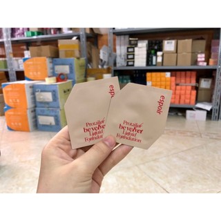 Sample kem nền espoir pro tailor foundation be velvet spf 22 pa ++ 1ml