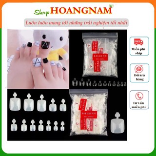 Túi móng úp chân trong và đục dùng để úp móng chân shop hoangnam nail