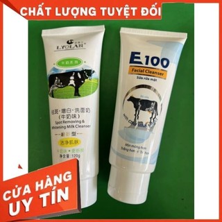 Sữa Rữa Mặt Trắng Da SỮA BÒ E100, THORAKAO