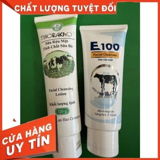 Sữa Rữa Mặt Trắng Da SỮA BÒ E100, THORAKAO