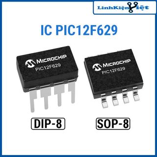 Pic12f629-i/p chân cắm-chân dán